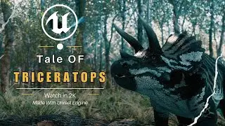 Triceratops Tales: A Dinosaur Family's Journey | Unreal Engine 4K Short Film