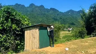 Mai gradually stabilized her life after the natural disaster - Complete clean and sturdy toilet