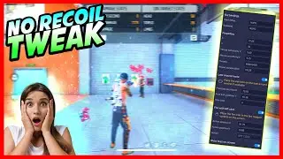 BEST NO RECOIL TWEAK FOR FREE FIRE MAX BLUESTACKS 5