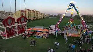 Karuzela Star Flyer (Lunapark Felner) On ride 1 - Kutno - Maj&oacute;wka 2022