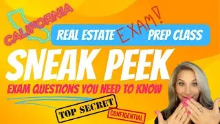 The Most Popular Question&rsquo;s  on the California Real  Estate Exam
