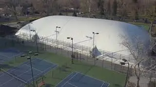 Liberty Park Drone View