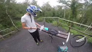 Bikepark Herzogenrath! Springe ich den Drop?