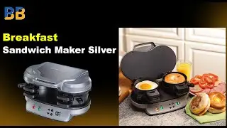 Hamilton Breakfast Sandwich Maker Silver (25490A) | Amazon Product | Best Out Of Best