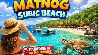 Matnog Subic Beach 🌴 | Relaxing Virtual Tour of Sorsogon’s Hidden Gem in the Philippines