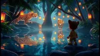 The Lantern Leopards of Lulla Jungle | Nursery Rhyme for Toddlers Sing Along 🌟🐆