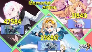 Мемориальная арена - SSS Mobius | SSS False God Otto | Deathly Doom [Honkai Impact 3 SEA]