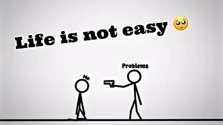 Life is not easy,🥺 be patient and be happy