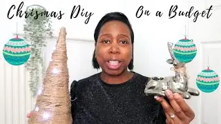CHRISTMAS DIYS ON A BUDGET| UPCYCLED CHRISTMAS DECOR Amanda Oak Ince