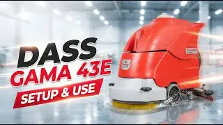 Dass Gama 43E Electric Floor Scrubber &ndash; Installation & Setup Guide | Step by Step