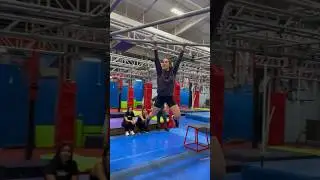 AMERICA NINJA WARRIOR GYM #joshwagg #anw #ninja #vlog #fun #friends #new #monkeybars #gym #rope