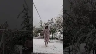 Id&eacute;n b&aacute;tor voltam! 😅 #h&oacute; #első #tej&ouml;ssz #vicces #fyp #foryou #snow