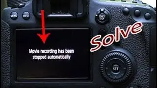 Movie Recording has been stopped automatically This problem Solve by self Bangla Tutorial