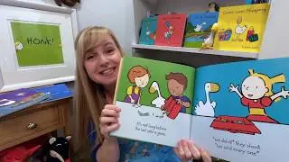 Children's picture book story time - Goose's Cake Bake, read by author, Laura Wall