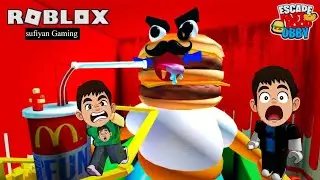 Roblox Escape Fast Food Obby | Shiva and Kanzo Gameplay | Sufiyan Gaming 