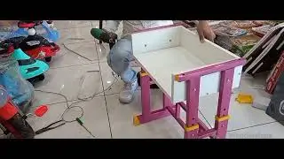 Barbie print chair Table unboxing & assembly