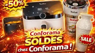 ⭐️MEGA SOLDES SUR CE AIRFRYER MOULINEX CHEZ CONFORAMA🍿