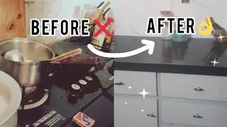 ✨Full Kitchen Declutter and Organization | Clean with me🧹| Homemaking |Mom life.