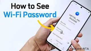 How to see connected wifi password android
