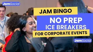 No Prep Ice Breaker Ideas for Corporate Event or Client Meetup | Jam Bingo #eventplanningtips