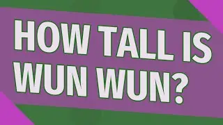 How tall is Wun Wun?