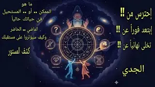 تاروت برج الجدي♑️الماضي والحاضر وكيف سيؤثر على ستقبلك..المستحيل❌️والممكن✔️في حياتك حالياً