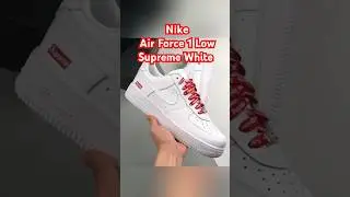 Nike Air Force 1 Low Supreme White CU9225-100