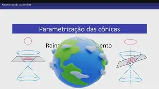 Parametrização das cônicas : Cırculo e Elipse