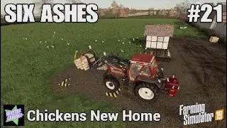 Chickens New Home / Six Ashes Seasons Timelapse #21 Farming Simulator 19 PS5