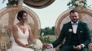Jade et Romain Cérémonie Laïque Multi Cam au Mas De Coupie