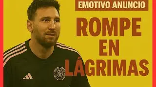 💥 &iexcl;HIST&Oacute;RICO! MESSI NO CONTIENE LAS L&Aacute;GRIMAS tras UN HOMENAJE INCRE&Iacute;BLE 😳🇦🇷