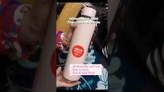 Milton Aura 1000 Thermosteel Bottle| unboxing | water bottle unboxing #unboxing #milton #thermosteel