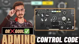 Godl Admino Control Code | Admino latest Control Code | Gatih Yt | #bgmi #godlike #gatihyt