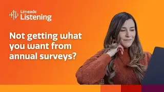 Not getting what you want from annual surveys? | Employee Engagement Software | Limeade Listening
