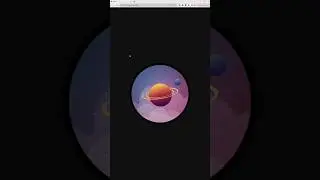 Planet In HTML CSS #shorts #html #css #trending #tutorial #coding