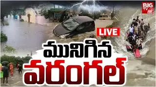 మునిగిన వరంగల్&zwnj; | Heavy Rains In Warangal | Telangana Rains | | BIG TV