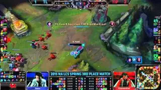 TL Fenix Insane 1v1 Outplay vs. XiaoWeiXiao (NA LCS Spring Playoffs 3rd Place)