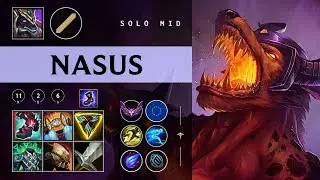 Nasus Mid vs Cassiopeia - EUW Master Patch 26.01