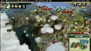 Sid Meier's Civilization V - Morocco - Science + Domination - Emperor - 200 Gold per turn! Part 2
