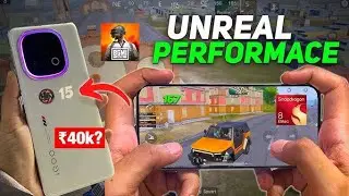 iQOO 15 BGMI Gaming Test 120 FPS // iQOO 15 Leaks – Snapdragon 8 Elite 2🔥 Performance & Launch Date