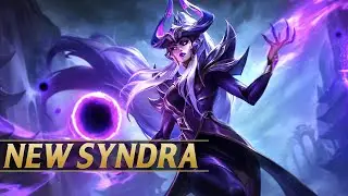 NEW SYNDRA SPLASH ART REWORK - League of Legends