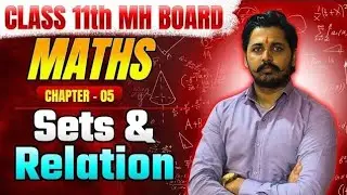 Sets and Relation class 11 Ex - 5.2 part 1 | Class 11th maths 2 | HSC Board