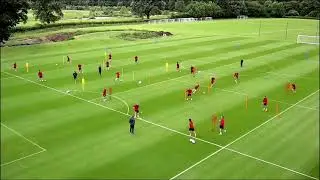Middlesbrough FC - technical passing circuit