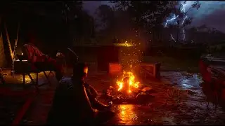 RDR2 Heavy Rain Sounds for Deep Sleep 🌧️ | Relaxing ASMR Rain to Fall Asleep Fast
