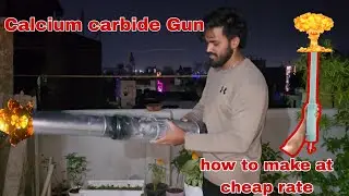 How to make Calcium carbide Cannon || Diwali special || easy way | Making carbide gun |cheap pattake