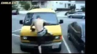 Charlie Zelenoff On A Van !! ( must see )