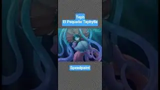 Teph, El Peque&ntilde;o Tephylla [Speedpaint] #OC #SpeedPaint #Kaiju