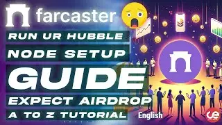 Farcaster Node 🤖Setup Guide,  Expect #Airdrop 🎁, No coding - English