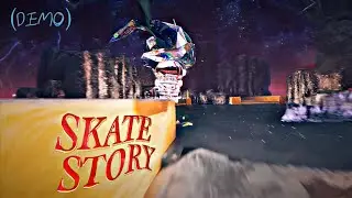 Skate Story Gameplay - Glass Demon Skateboarding Game 2025