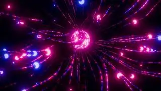 NoAI Sci Fi Brain Nerve Cells Communication Loop6 blend0001 0300